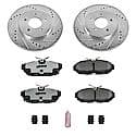 Rear Carbon-Fiber Ceramic Disc Pad And Rotor: Brake Kit, Z26 Street Performance