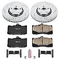 Front Carbon-Fiber Ceramic Disc Pad And Rotor: Brake Kit, Z23 Daily Driver