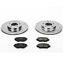 Front Carbon-Fiber Ceramic Disc Pad And Rotor: Brake Kit, Z23 Daily Driver