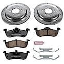 Rear Carbon-Fiber Ceramic Disc Pad And Rotor: Brake Kit, Z36 Truck And Tow