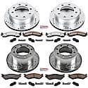 Front And Rear Carbon-Fiber Ceramic Disc Pad And Rotor: Brake Kit, Z36 Truck And Tow