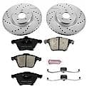 Front Carbon-Fiber Ceramic Disc Pad And Rotor: Brake Kit, Z23 Daily Driver