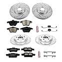 Front And Rear Carbon-Fiber Ceramic Disc Pad And Rotor: Brake Kit, Z23 Daily Driver