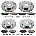 Front And Rear Carbon-Fiber Ceramic Disc Pad And Rotor: Brake Kit, Z23 Daily Driver