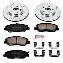 Front Carbon-Fiber Ceramic Disc Pad And Rotor: Brake Kit, Z23 Daily Driver