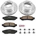 Rear Carbon-Fiber Ceramic Disc Pad And Rotor: Brake Kit, Z23 Daily Driver