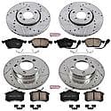 Front And Rear Carbon-Fiber Ceramic Disc Pad And Rotor: Brake Kit, Z23 Daily Driver