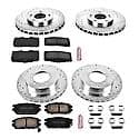 Front And Rear Carbon-Fiber Ceramic Disc Pad And Rotor: Brake Kit, Z23 Daily Driver