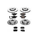 Front And Rear Carbon-Fiber Ceramic Disc Pad And Rotor: Brake Kit, Z23 Daily Driver