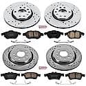 Front And Rear Carbon-Fiber Ceramic Disc Pad And Rotor: Brake Kit, Z23 Daily Driver