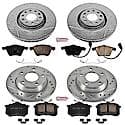 Front And Rear Carbon-Fiber Ceramic Disc Pad And Rotor: Brake Kit, Z23 Daily Driver