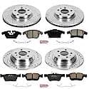 Front And Rear Carbon-Fiber Ceramic Disc Pad And Rotor: Brake Kit, Z23 Daily Driver