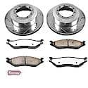 Front/Rear Carbon-Fiber Ceramic Disc Pad And Rotor: Brake Kit, Z36 Truck And Tow