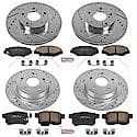 Front And Rear Carbon-Fiber Ceramic Disc Pad And Rotor: Brake Kit, Z23 Daily Driver