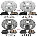 Front And Rear Carbon-Fiber Ceramic Disc Pad And Rotor: Brake Kit, Z23 Daily Driver