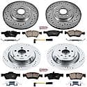 Front And Rear Carbon-Fiber Ceramic Disc Pad And Rotor: Brake Kit, Z23 Daily Driver