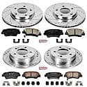 Front And Rear Carbon-Fiber Ceramic Disc Pad And Rotor: Brake Kit, Z23 Daily Driver