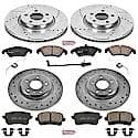 Front And Rear Carbon-Fiber Ceramic Disc Pad And Rotor: Brake Kit, Z23 Daily Driver