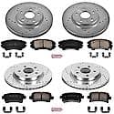 Front And Rear Carbon-Fiber Ceramic Disc Pad And Rotor: Brake Kit, Z23 Daily Driver