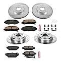 Front And Rear Carbon-Fiber Ceramic Disc Pad And Rotor: Brake Kit, Z23 Daily Driver