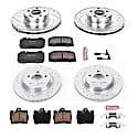 Front And Rear Carbon-Fiber Ceramic Disc Pad And Rotor: Brake Kit, Z23 Daily Driver