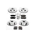 Front And Rear Carbon-Fiber Ceramic Disc Pad And Rotor: Brake Kit, Z23 Daily Driver