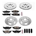 Front And Rear Carbon-Fiber Ceramic Disc Pad And Rotor: Brake Kit, Z23 Daily Driver