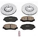 Front Carbon-Fiber Ceramic Disc Pad And Rotor: Brake Kit, Z23 Daily Driver