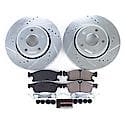 Front Carbon-Fiber Ceramic Disc Pad And Rotor: Brake Kit, Z23 Daily Driver