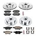 Front And Rear Carbon-Fiber Ceramic Disc Pad And Rotor: Brake Kit, Z23 Daily Driver