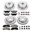 Front And Rear Carbon-Fiber Ceramic Disc Pad And Rotor: Brake Kit, Z23 Daily Driver