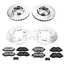 Front And Rear Carbon-Fiber Ceramic Disc Pad And Rotor: Brake Kit, Z36 Truck And Tow