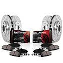 Front And Rear Carbon-Fiber Ceramic Disc Pad And Rotor: Brake Kit, Z23 Daily Driver