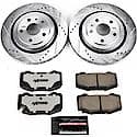 Rear Carbon-Fiber Ceramic Disc Pad And Rotor: Brake Kit, Z26 Street Performance