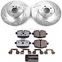 Rear Carbon-Fiber Ceramic Disc Pad And Rotor: Brake Kit, Z26 Street Performance