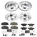 Front And Rear Carbon-Fiber Ceramic Disc Pad And Rotor: Brake Kit, Z23 Daily Driver