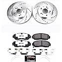 Carbon-Fiber Ceramic Disc Pad And Rotor: Brake Kit, Z26 Street Performance