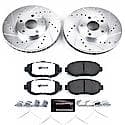 Front Carbon-Fiber Ceramic Disc Pad And Rotor: Brake Kit, Z26 Street Performance