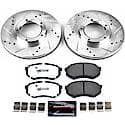 Front Carbon-Fiber Ceramic Disc Pad And Rotor: Brake Kit, Z36 Truck And Tow