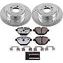 Rear Carbon-Fiber Ceramic Disc Pad And Rotor: Brake Kit, Z26 Street Performance