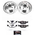 Rear Carbon-Fiber Ceramic Disc Pad And Rotor: Brake Kit, Z26 Street Performance