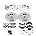 Front And Rear Carbon-Fiber Ceramic Disc Pad And Rotor: Brake Kit, Z36 Truck And Tow