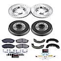 Front And Rear Carbon-Fiber Ceramic Drum Brake Kit: , Z23 Daily Driver