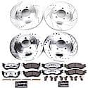 Front And Rear Carbon-Fiber Ceramic Disc Pad And Rotor: Brake Kit, Z36 Truck And Tow