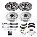 Front And Rear Carbon-Fiber Ceramic Disc Pad And Rotor: Brake Kit, Z36 Truck And Tow