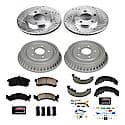 Front And Rear Carbon-Fiber Ceramic Drum Brake Kit: , Z23 Daily Driver