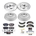 Front And Rear Carbon-Fiber Ceramic Drum Brake Kit: , Z23 Daily Driver