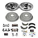 Front And Rear Carbon-Fiber Ceramic Disc Pad And Rotor: Brake Kit, Z36 Truck And Tow