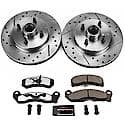 Front Carbon-Fiber Ceramic Disc Pad And Rotor: Brake Kit, Z26 Street Performance