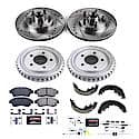 Front And Rear Carbon-Fiber Ceramic Drum Brake Kit: , Z23 Daily Driver